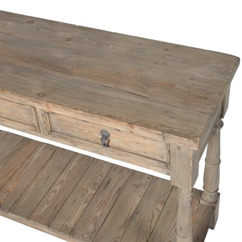 Pastoral Hall table, 90 x 160 x 45cm, Reclaimed Pine-1