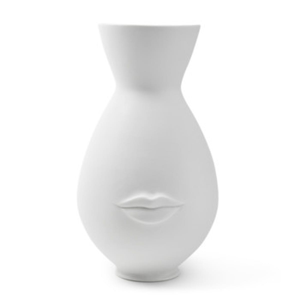 Mr & Mrs Muse Vase, H28cm, White-0