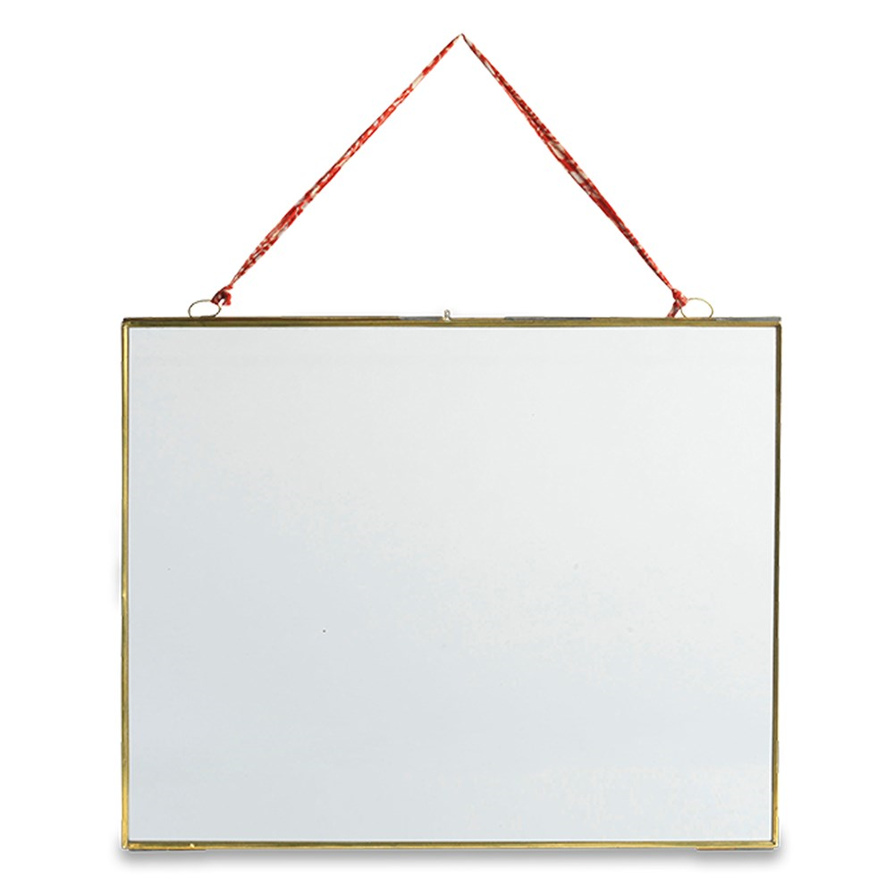 Kiko Landscape Frame, 4 x 6", Antique Brass-1