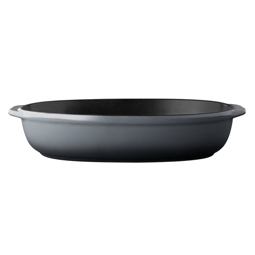 Gem, Oval Baking Dish, Large, Grey-0