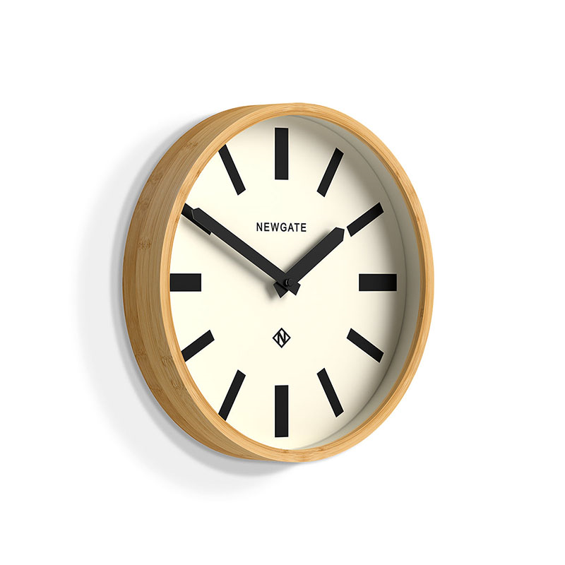 Bali Wall Clock Ocean Dial, 30cm, Light Bamboo-3