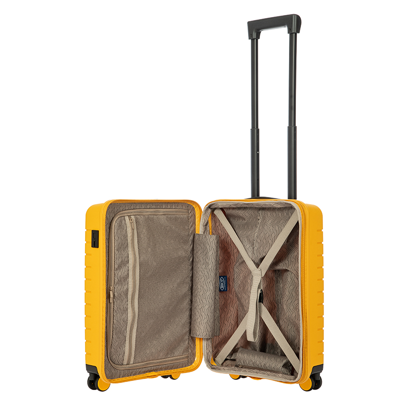 Ulisse Expandable Suitcase, H55 x W23 x L37cm, Mango-2