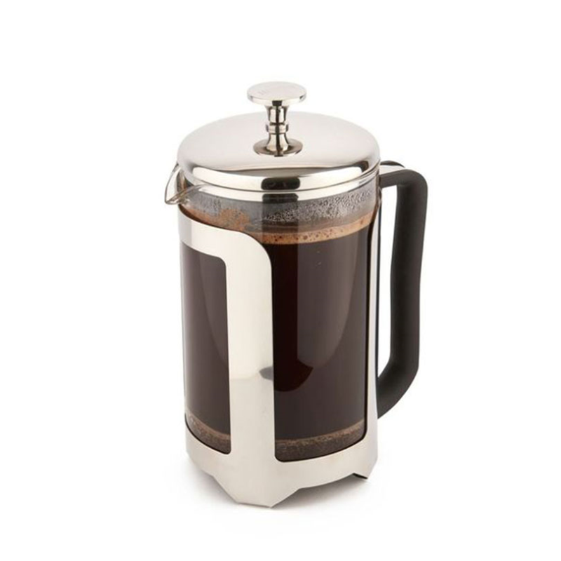 Roma Stainless Steel Cafetière, 12 Cup, Silver-1