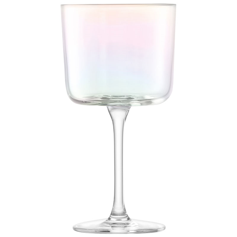 Iridescence Set of 2 Wine Glasses, 250ml, Mother of Pearl-3