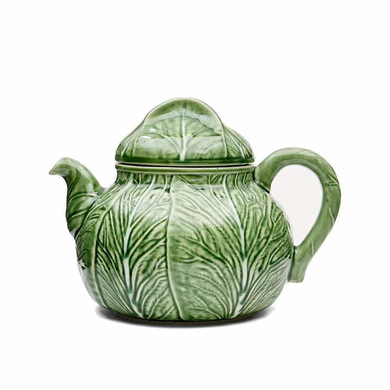 Cabbage Tea Pot, 1.25L, Green-2