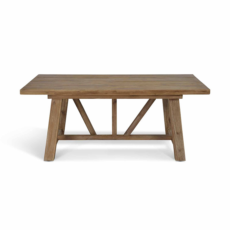 Chilford Solid Wood Dining Table, Acacia-2