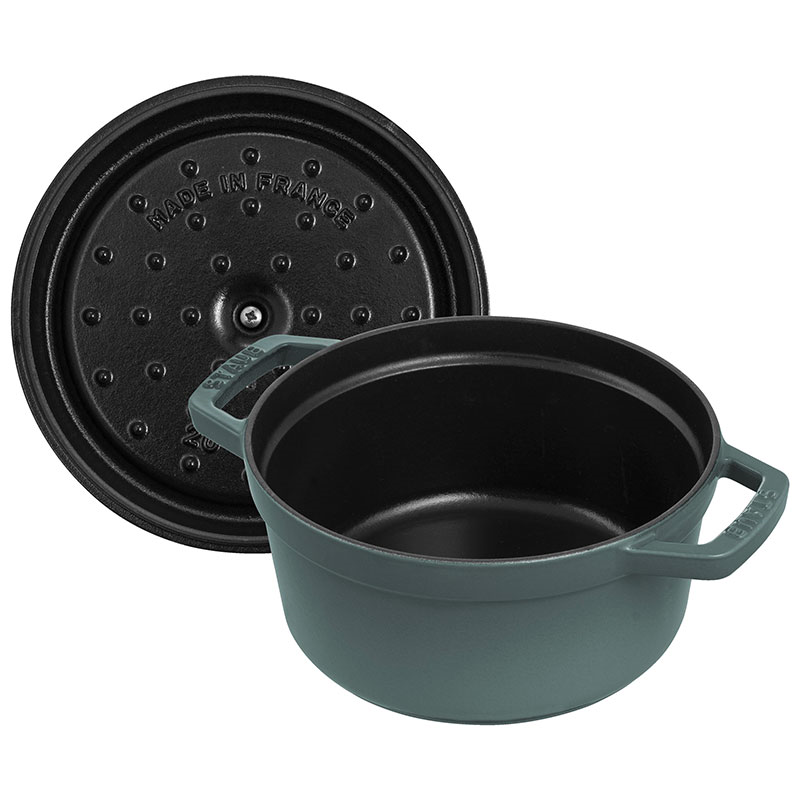 Cast Iron Cocotte, 26cm, Eucalyptus-8