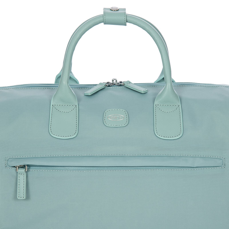 Positano Soft Holdall, H32 x L55 x W20cm, Light Blue-4