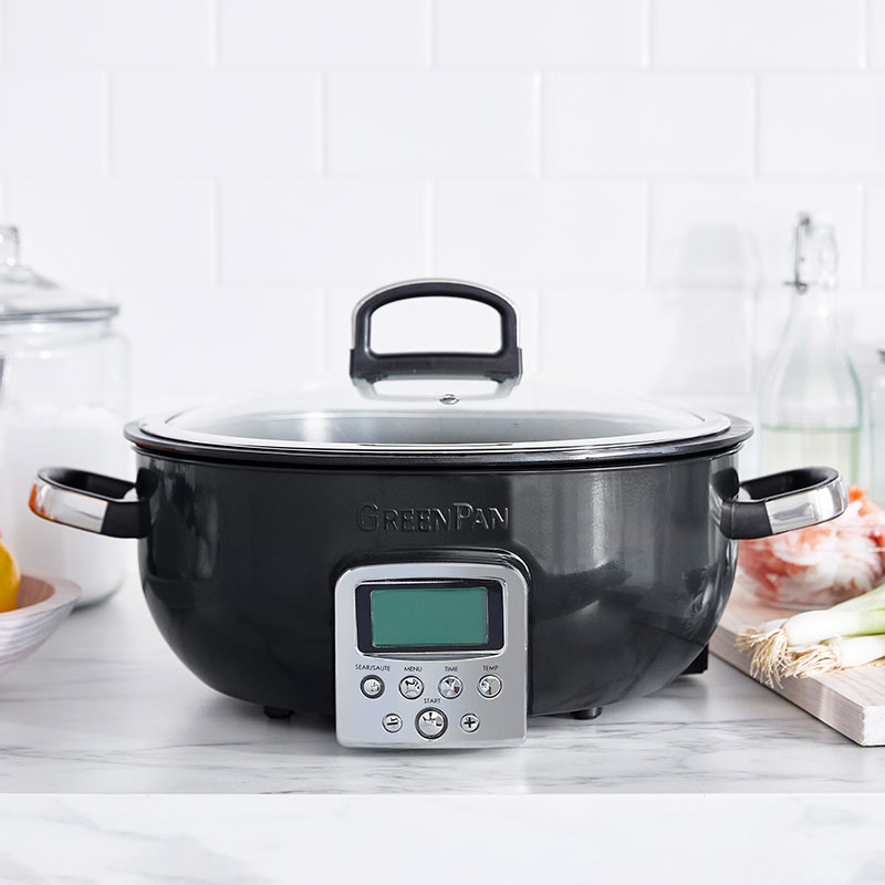 Non-Stick Multicooker, 5.6L, Black-0