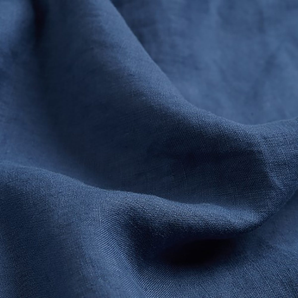 Blueberry Linen Duvet Cover, King-1