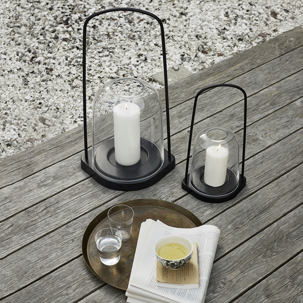 Bell Lantern, L25.5 x W30 x H55.5cm, Anthracite-2