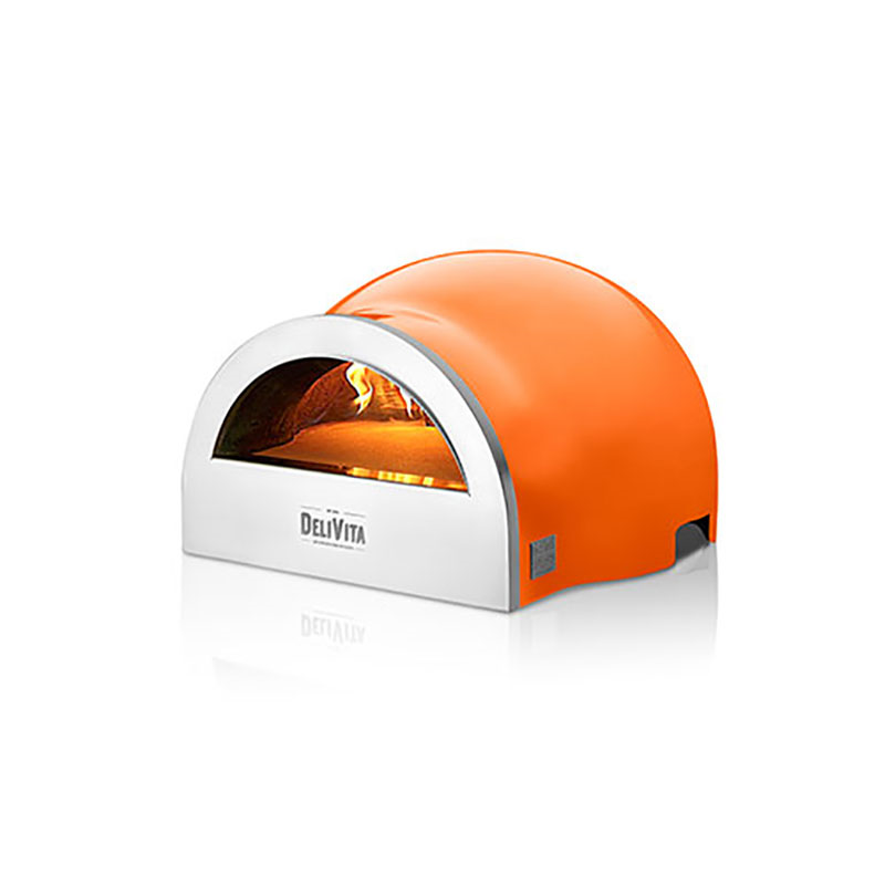 Wood-Fired Pizza Oven, Orange Blaze-3