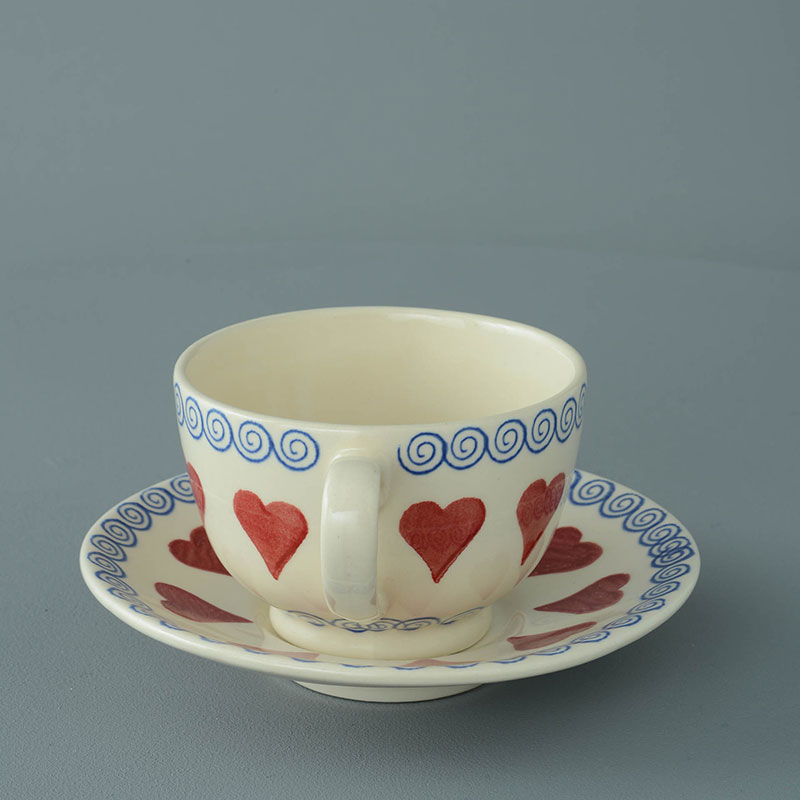 Hearts Cup and saucer-4