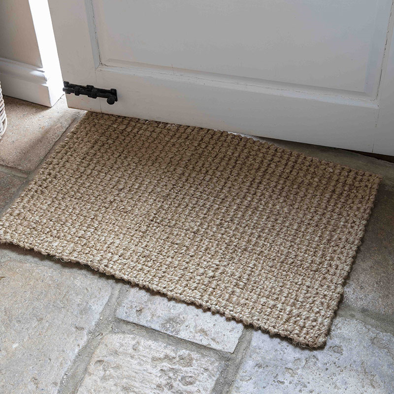 Jute doormat, 80 x 50cm, natural-0