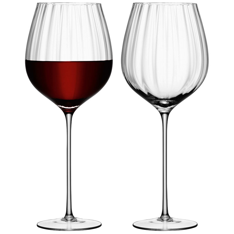 Aurelia Red Wine Glass Set of 2, 660ml, Clear Optic-0