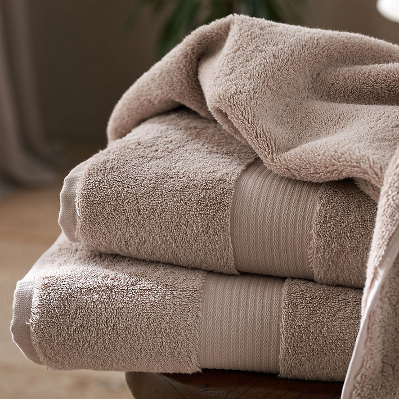 Egyptian Cotton Bath Towel, 70 x 125cm, Oatmeal-1