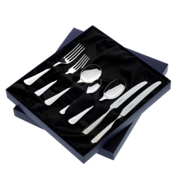 7 Piece Place Setting, Rattail, Sovereign St Steel-0