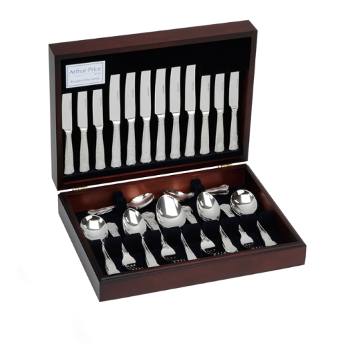 58-Piece Canteen Set, 'Classic' Kings St Steel-0