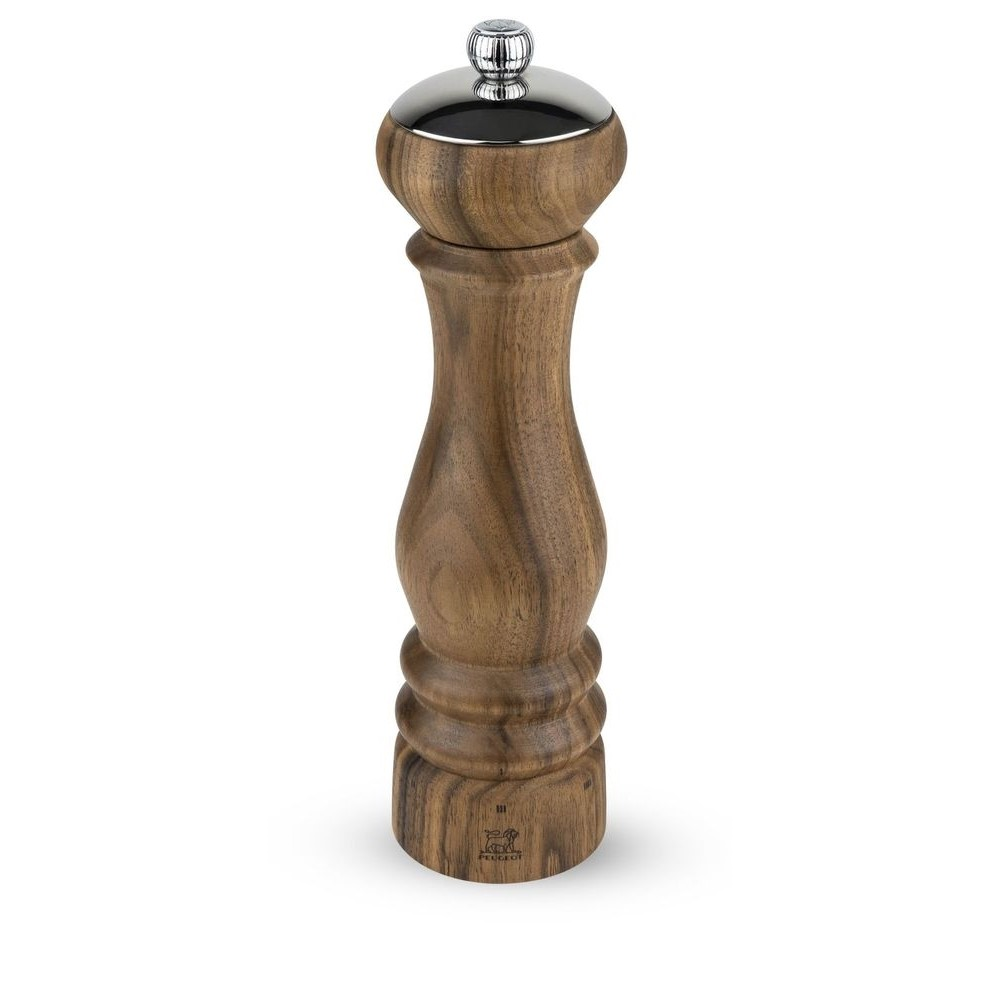 Paris Icon Salt mill, 22cm, Walnut Wood And Stainless Steel-0