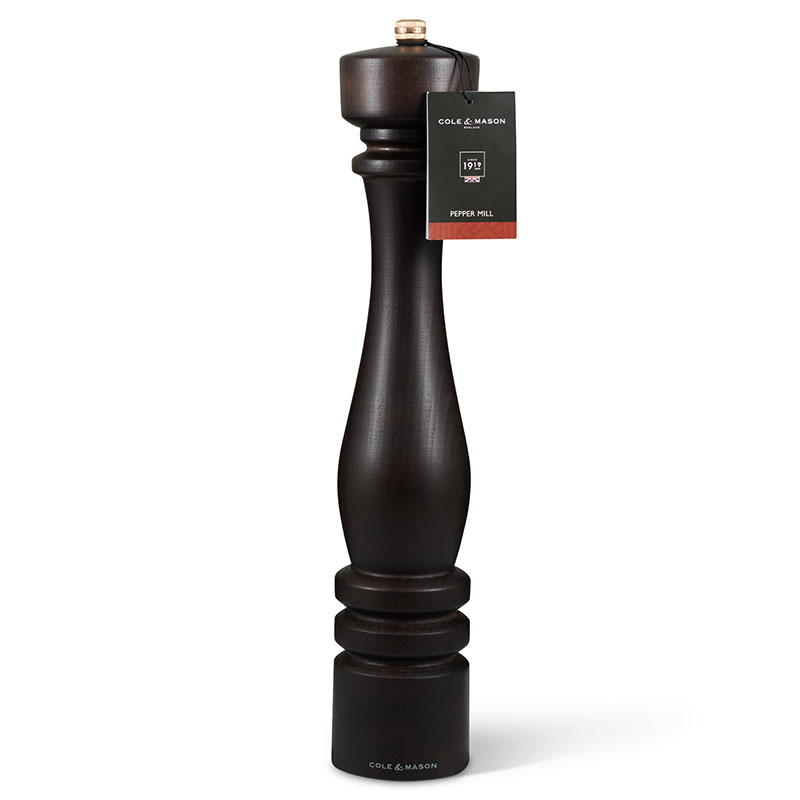 London Pepper Mill, 300mm, Chocolate Wood-3