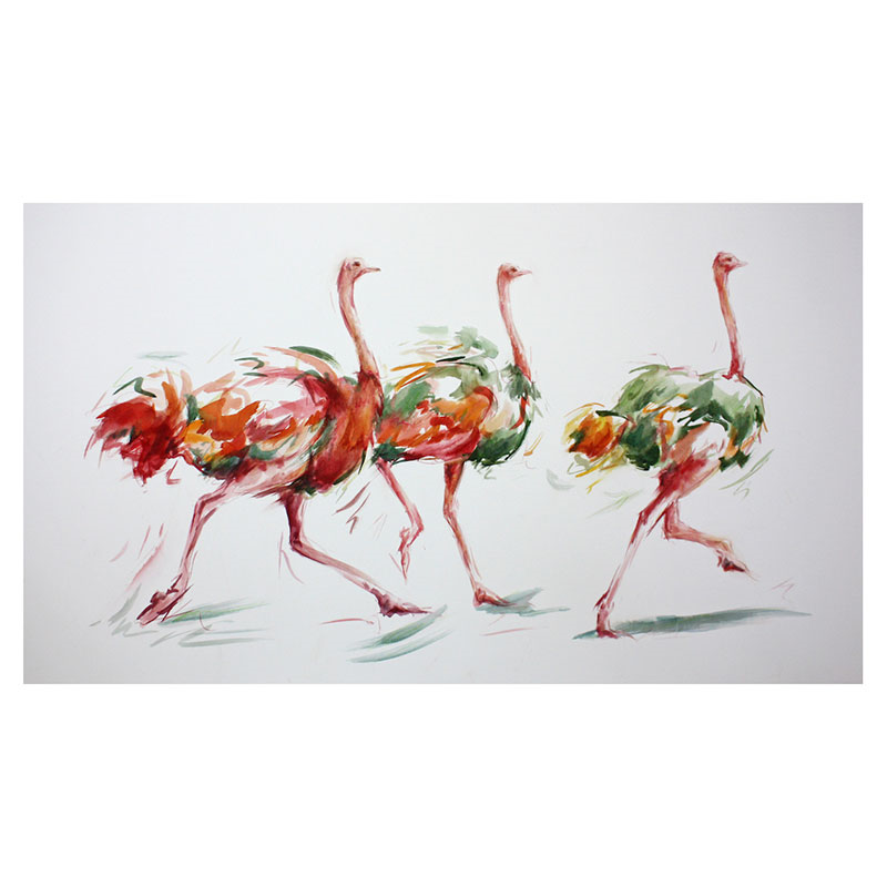 Dancing Trio Framed Print-0