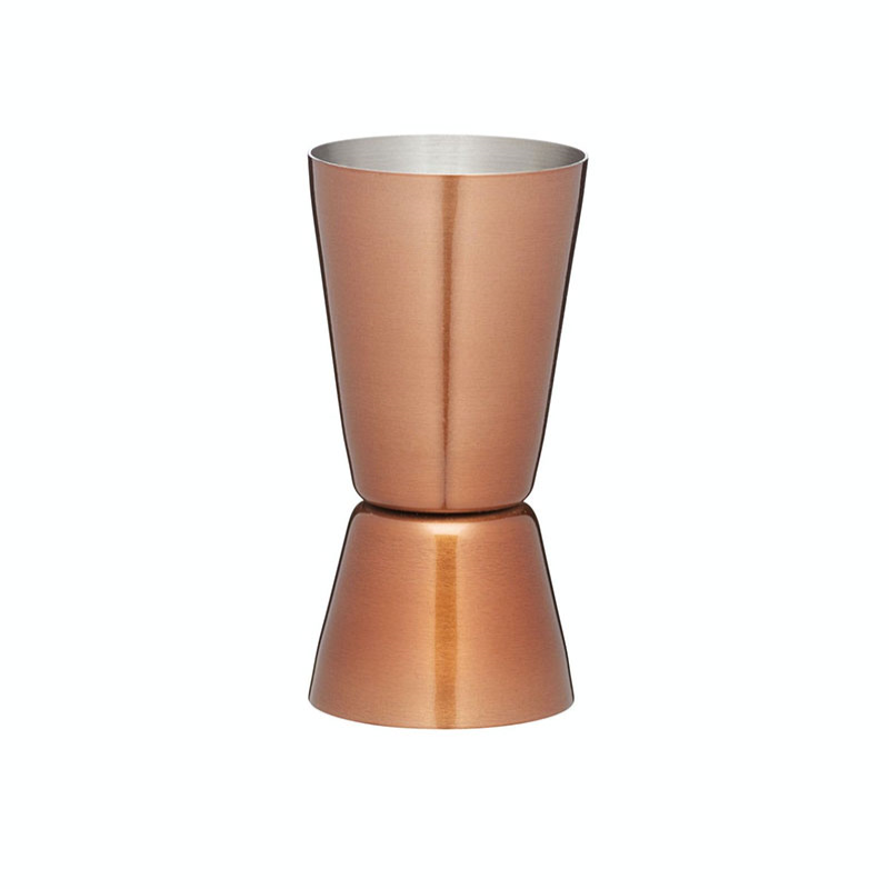 Multi Measure Cocktail Jigger, 25/50ml, Copper Finish-1