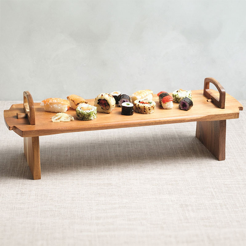 Antipasti platform platter, 52 x 15 x 17cm, Acacia Wood-2