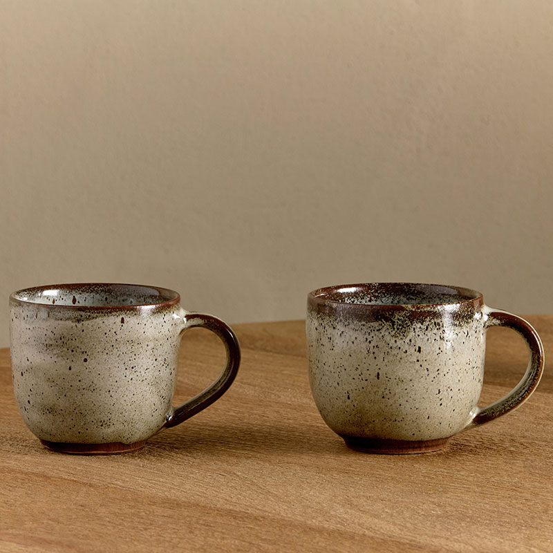 Cam Set of 2 Coffee Mugs, 350ml, Mocha-0