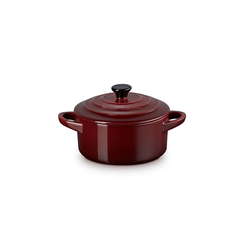 Stoneware Petite Round Casserole, 250ml, Garnet-0