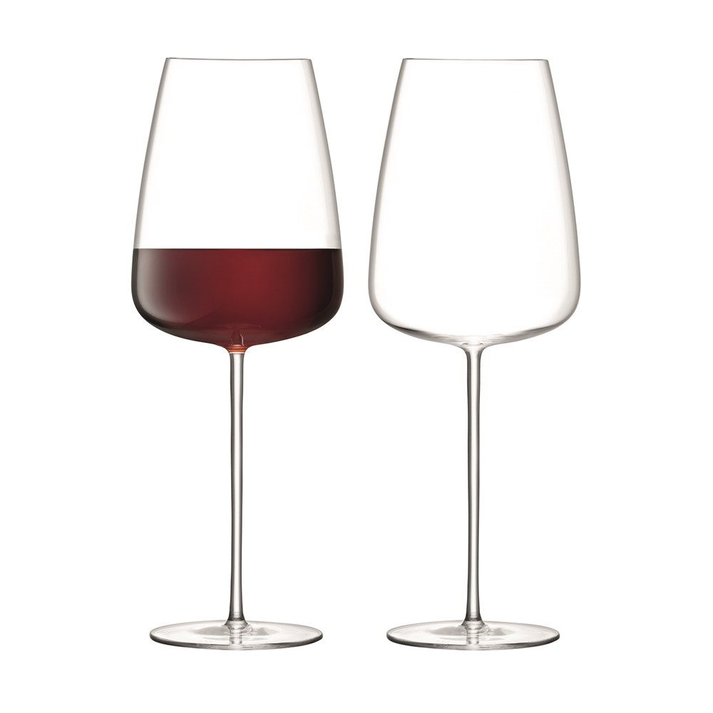 Wine Culture Pair of red wine grand glasses, 800ml, clear-0