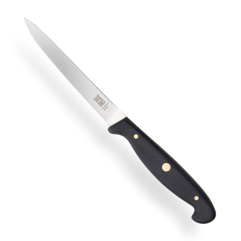 Professional Series Serrated Tomato Knife, 10cm, Black-0