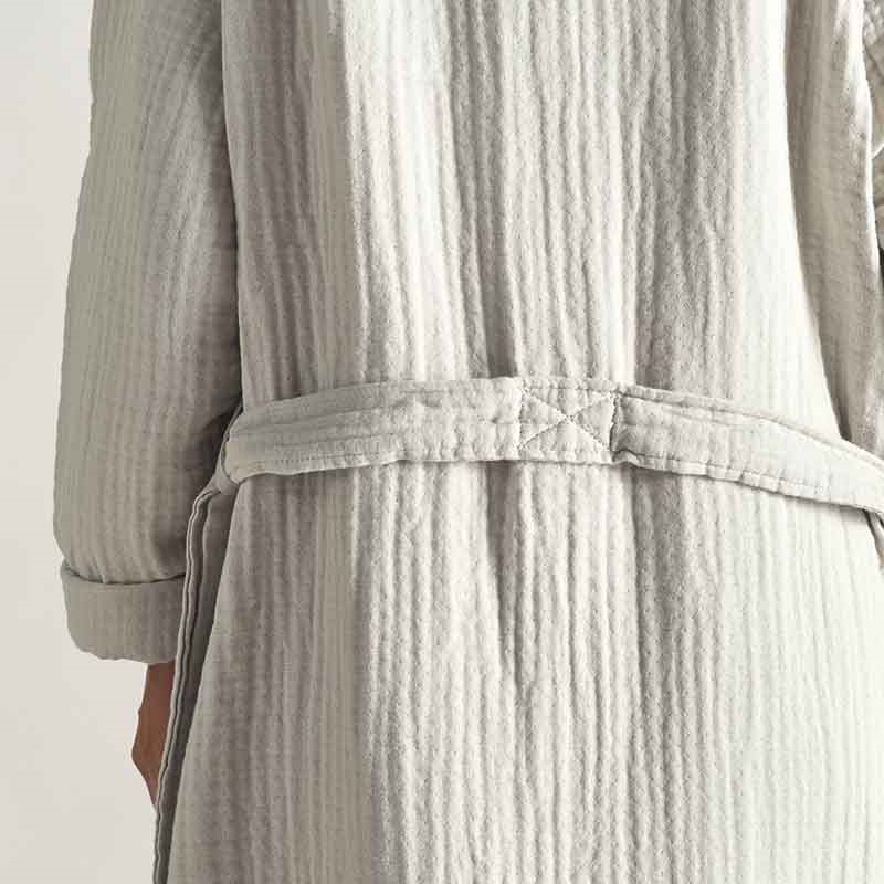 The Dream Cotton Robe, Extra Small, Clay-5