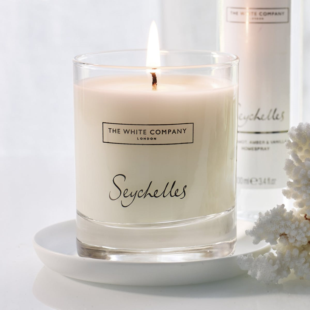 Seychelles Signature candle, H8.5 x Dia7cm-1