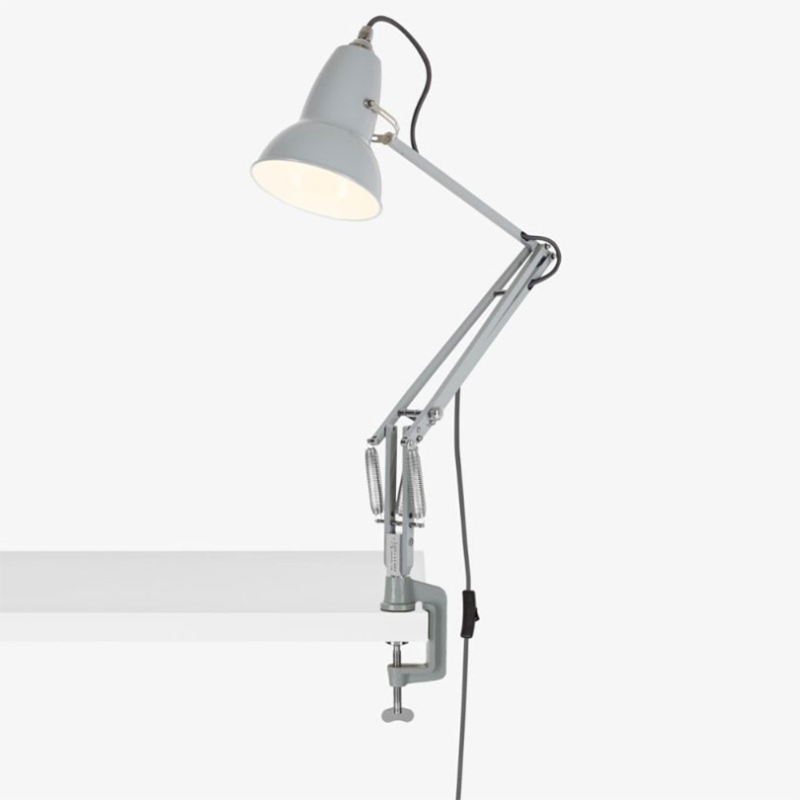 Original 1227 Desk Lamp with Desk Clamp, Dove Grey-0