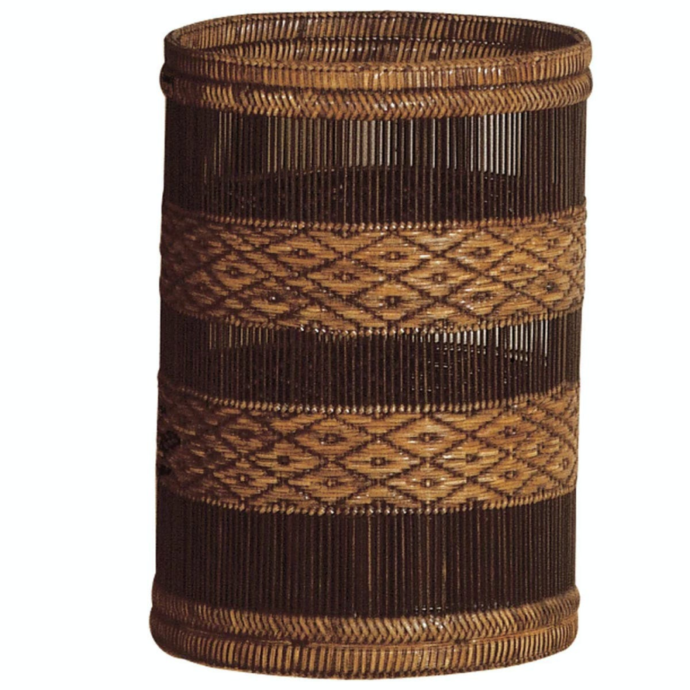 Rattan- Mandalay Waste paper basket, 25 x 35cm, Brown-0