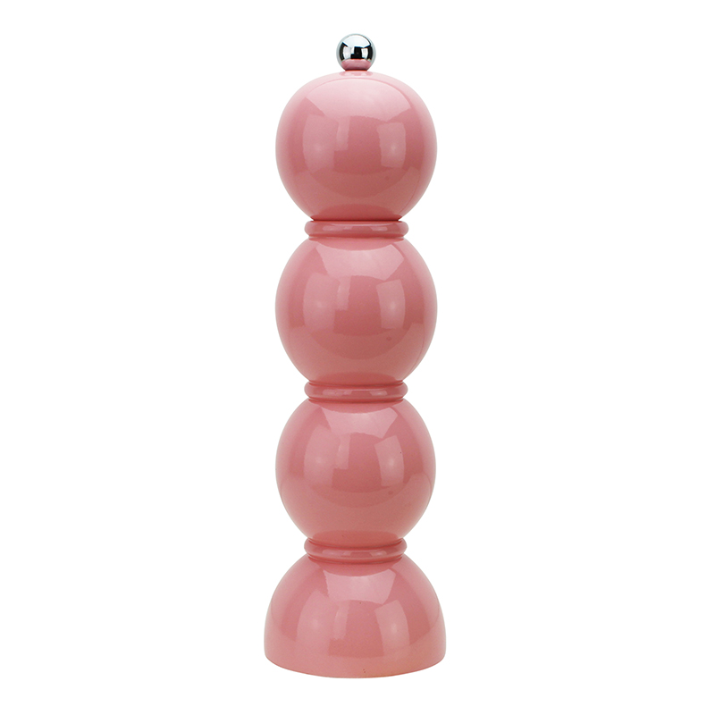 Bobbin Salt & Pepper Grinder, H24cm, Coral-0