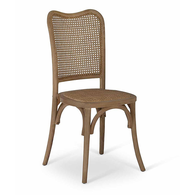 Fairlight Set of 2 Dining Chairs, Rattan-4