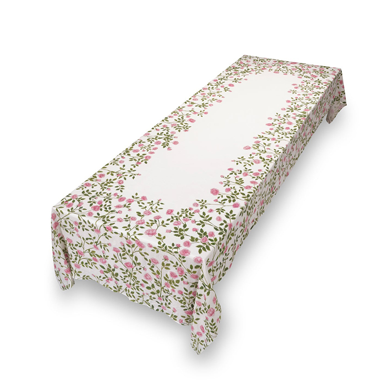 Le Jardin Des Roses Tablecloth, W165 x L250cm, Pink-2