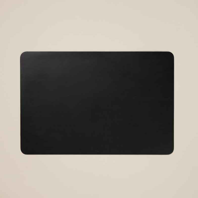 Studio Collection Office Desk Mat, L33.5 x W50cm, Midnight black-0