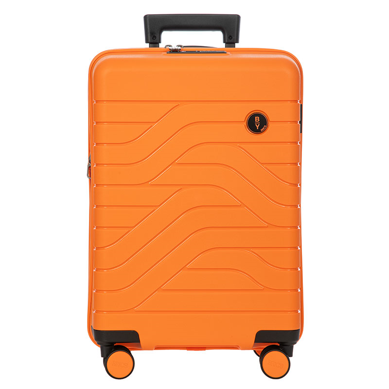 Ulisse Expandable Carry-on Suitcase, H55cm x L37 x W23cm, Orange-0