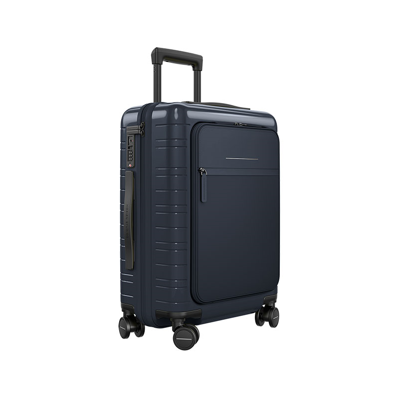 M5 Smart Cabin Suitcase, H55 x W23 x L40cm, Glossy Night Blue-1