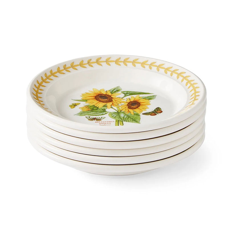 Botanic Garden Meadow Set of 6 Side Plates, D16.5cm, Multi-3