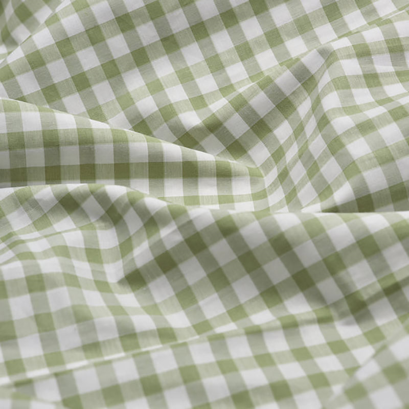 Gingham Check Pillowcase Pair, Pear-2