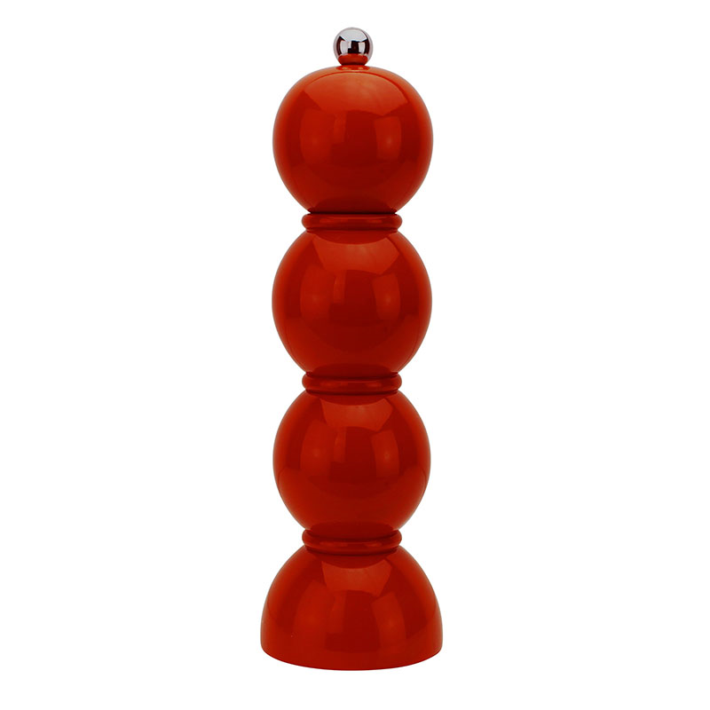 Bobbin Salt & Pepper Mill, 24cm, Red-0