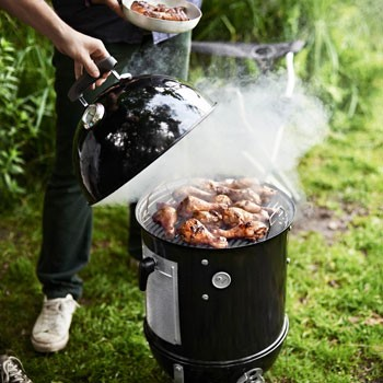 Smokey Mountain Charcoal Barbecue, 47cm, Black-2