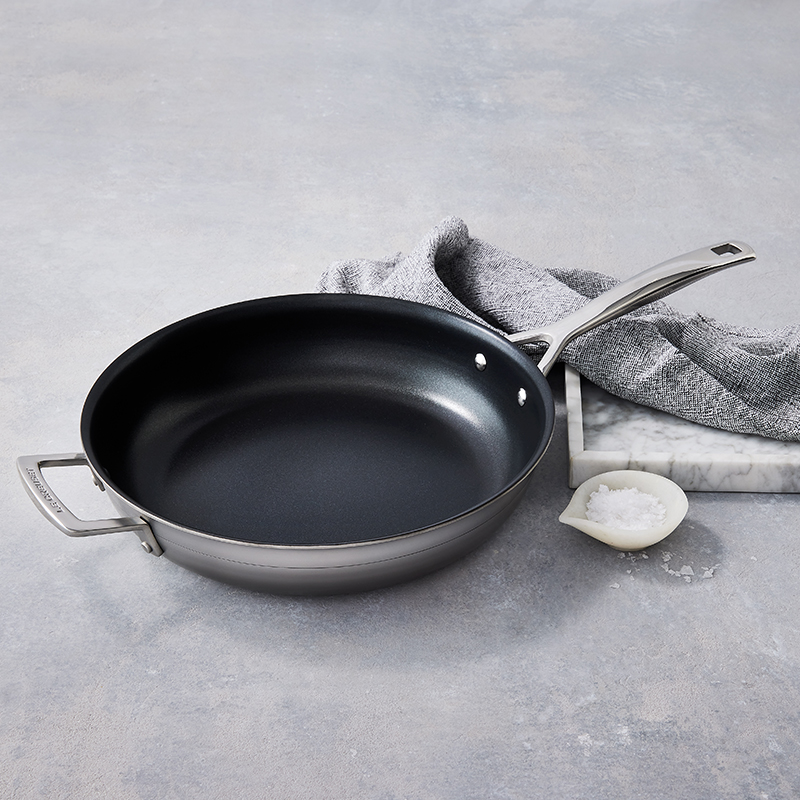 3 Ply Stainless Steel - Non-Stick Frying pan, 24cm-5