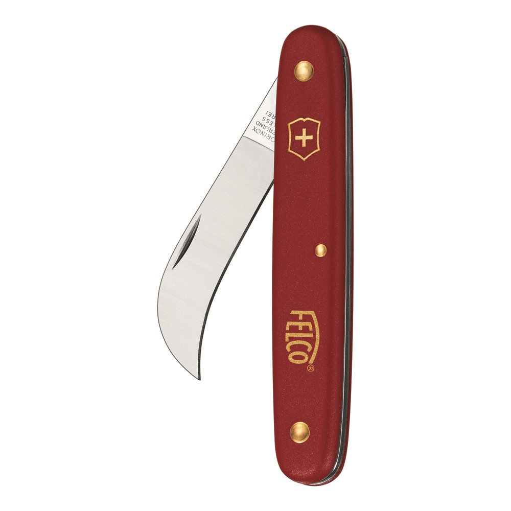 Horticultural Knife - 39060, Red/Silver-0