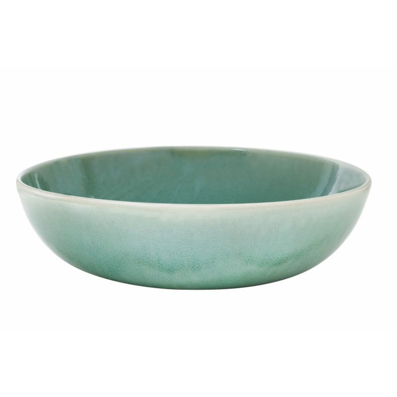 Tourron Serving Bowl, D33cm, Jade-0