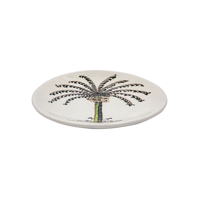 Palm Side Plate, D19cm, Multi-1