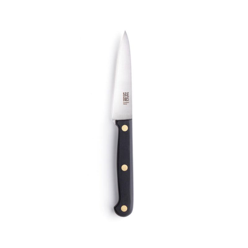 Heritage Series Vegetable Knife, 10cm, Black-0